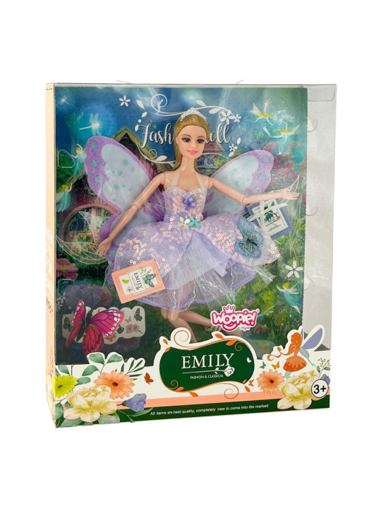 WOOPIE ROYAL Lalka Wróżka EMI – Bajkowa Księżniczka z Motylimi Skrzydłami