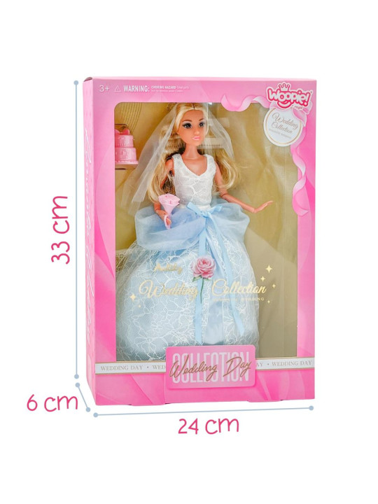 WOOPIE ROYAL Lalka Modowa LILY Panna Młoda z Tortem