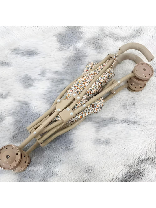 WOOPIE ROYAL Wózek dla Lalek Spacerówka Vintage Flower