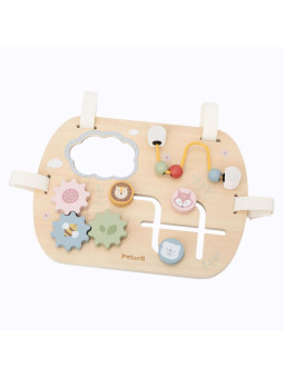 VIGA Drewniana Tablica Manipulacyjna Wielofunkcyjna