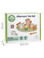 WOOPIE GREEN Drewniany Zestaw do Herbaty i Kawy 12 el. FSC