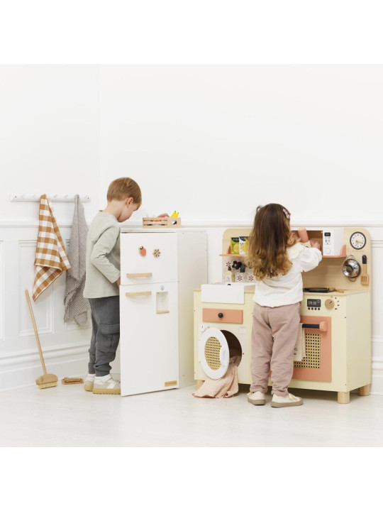 Duża drewniana kuchnia dla dzieci, zabawkowa kuchenka, gotowanie Le Toy Van