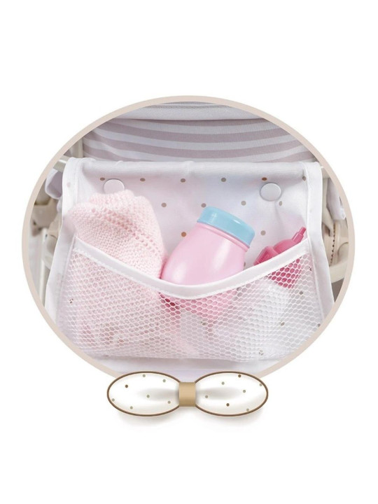 Bliźniaczy wózek regulowany dla lalek do 52cm Verona DeCuevas Toys 90378