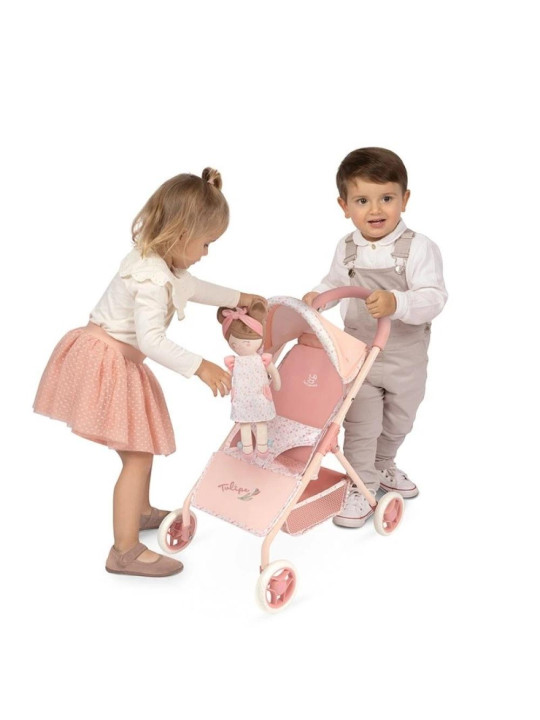 Spacerówka Tulipe dla lalek do 48cm DeCuevas Toys 90574