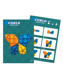 COBLO, karty pracy - 32 edu zadania do budowania 2D i 3D