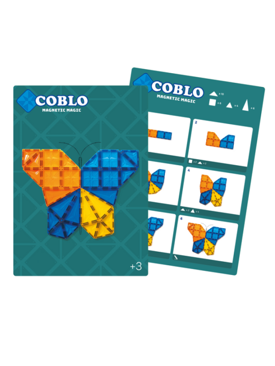 COBLO, karty pracy - 32 edu zadania do budowania 2D i 3D