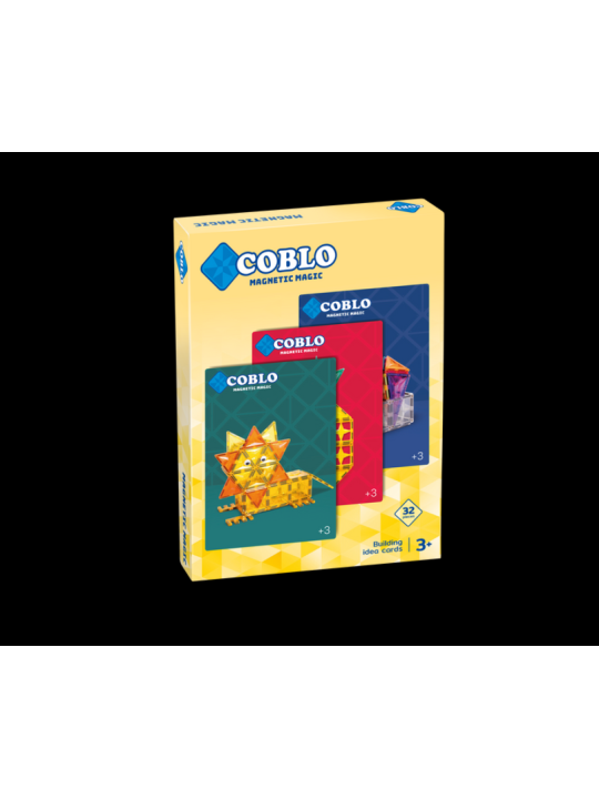 COBLO, karty pracy - 32 edu zadania do budowania 2D i 3D