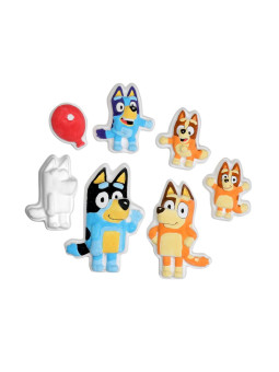 Zestaw artystyczny gipsowe figurki magnetyczne kreatywna zabawka Bluey