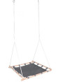 Drewniana Huśtawka dla dzieci Nest Swing Wooden Frame small foot design - zabawka dla 3 latka