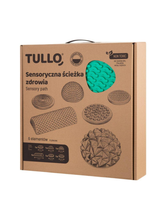 Sensoryczna ścieżka zdrowia 6 elementów