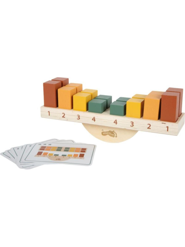 Zręcznościowa gra balansująca Montessori z 16 klockami Small Foot