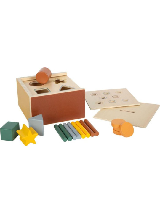 Edukacyjny sorter kształtów i kolorów Montessori Small Foot