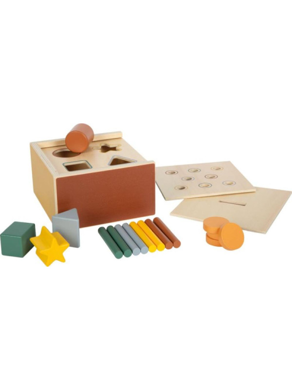 Edukacyjny sorter kształtów i kolorów Montessori Small Foot