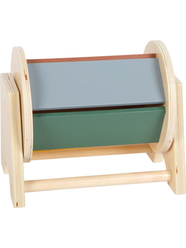 Drewniany bęben obrotowy dla dzieci Montessori Small Foot