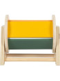 Drewniany bęben obrotowy dla dzieci Montessori Small Foot