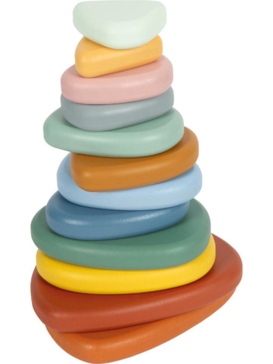 Drewniane kamienie balansujące River Rocks Montessori Small Foot