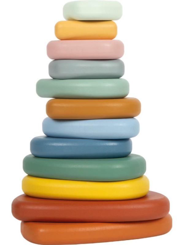 Drewniane kamienie balansujące River Rocks Montessori Small Foot