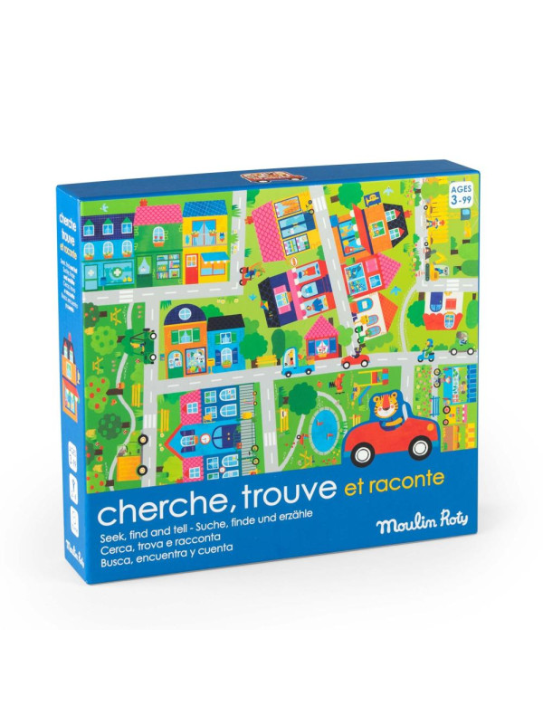 Gra "Szukaj, znajdź i opowiedz" LES POPIPOP 661318