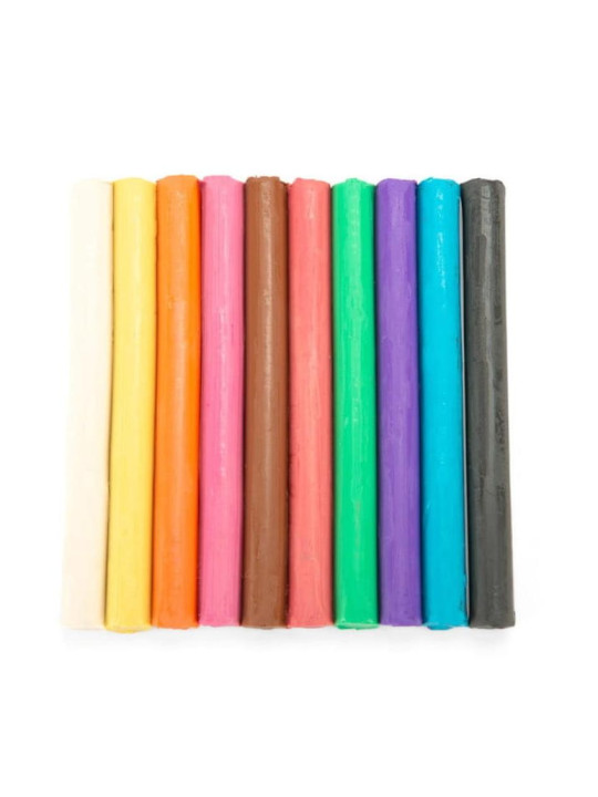 Modelina - zestaw 10 kolorów LES POPIPOP 661377