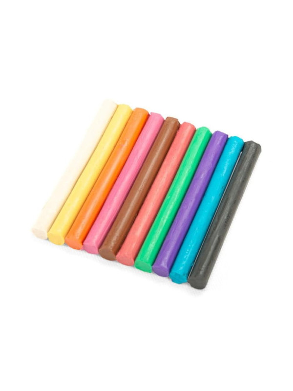 Modelina - zestaw 10 kolorów LES POPIPOP 661377