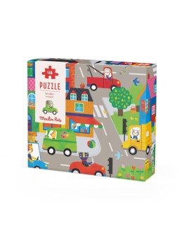 Puzzle W MIEŚCIE 48- elementów 48x34cm 661440