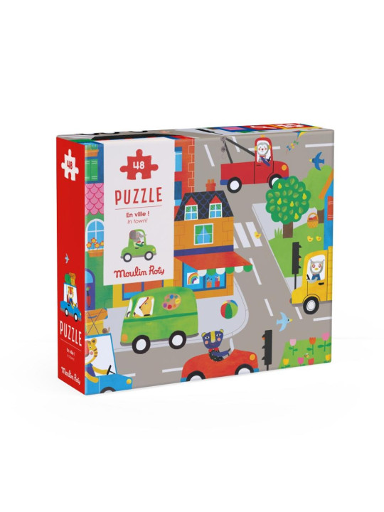 Puzzle W MIEŚCIE 48- elementów 48x34cm 661440