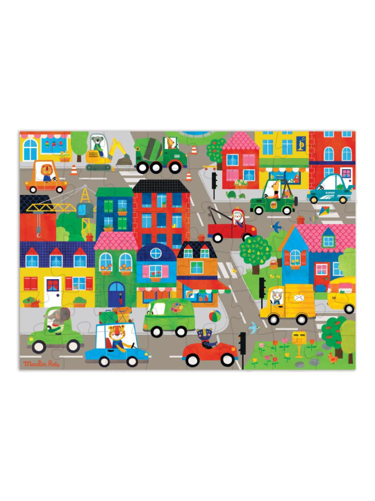 Puzzle W MIEŚCIE 48- elementów 48x34cm 661440