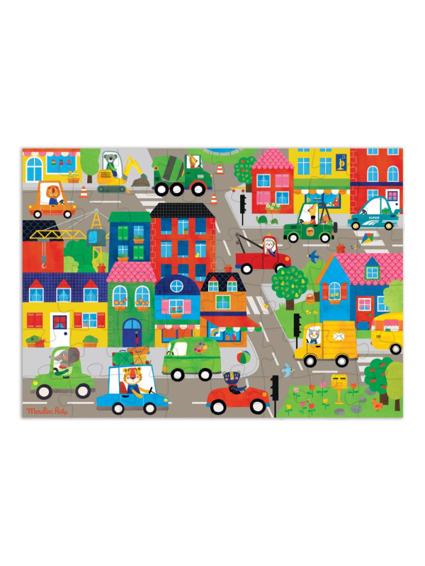 Puzzle W MIEŚCIE 48- elementów 48x34cm 661440