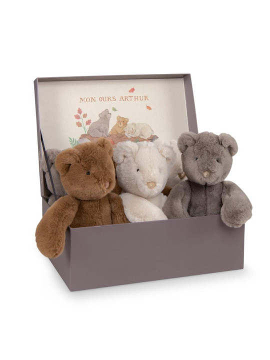 Display 6 maskotek misiów ARTHUR ET LOUISON 680014