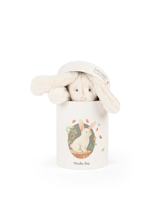Pluszowy królik LOUISON w ozdobnym pudełku 680036