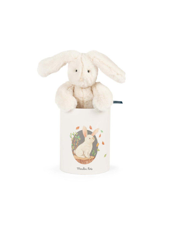 Pluszowy królik LOUISON w ozdobnym pudełku 680036