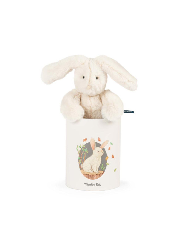 Pluszowy królik LOUISON w ozdobnym pudełku 680036