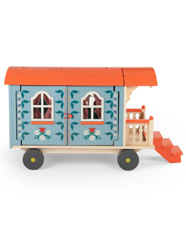 Drewniany wóz podróżny LES MINOUCHKAS 681100
