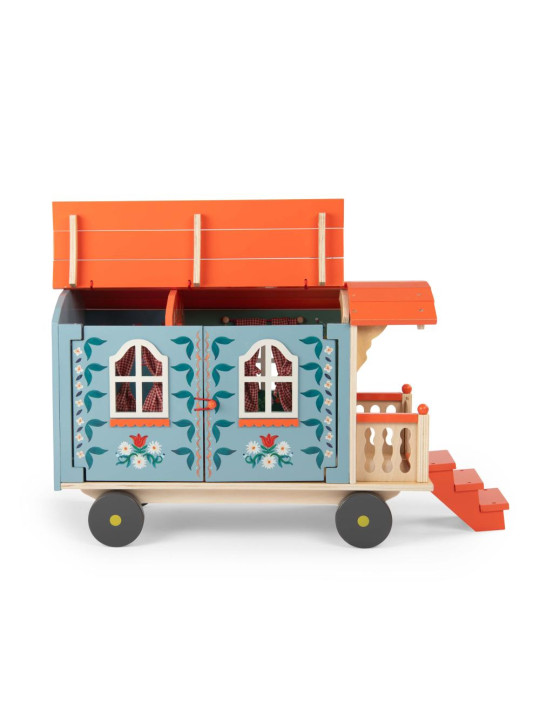 Drewniany wóz podróżny LES MINOUCHKAS 681100