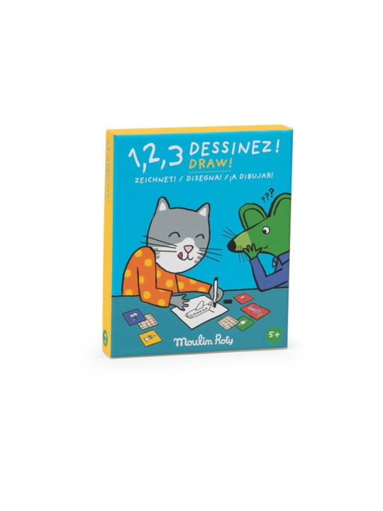 Gra 1,2,3 rysujemy! LES LOUFOQUES 683140