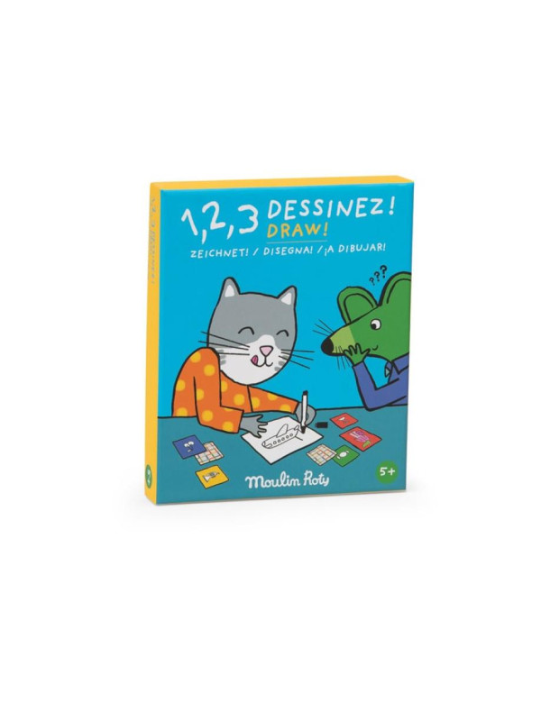 Gra 1,2,3 rysujemy! LES LOUFOQUES 683140