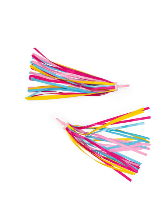 Kolorowe frędzelki na kierownicę roweru 713369