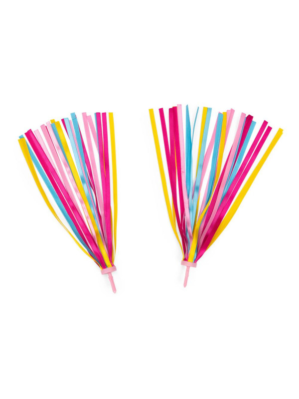 Kolorowe frędzelki na kierownicę roweru 713369