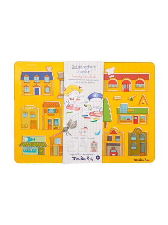 Zestaw 12 plastikowych szablonów 713600