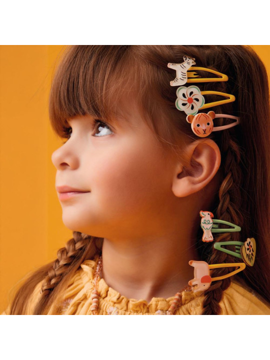 Spinki do włosów COLOMBA - PLUME 6x3 szt. DD05703