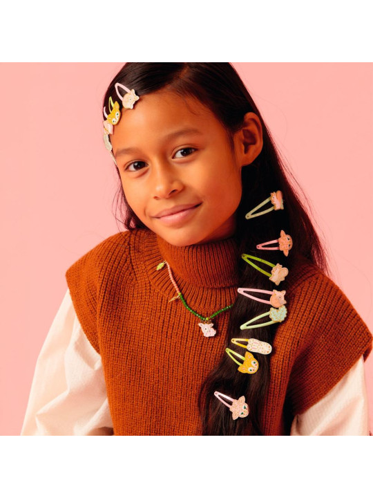 Spinki do włosów HYACINTHE - PLUME 6x3 szt DD05724