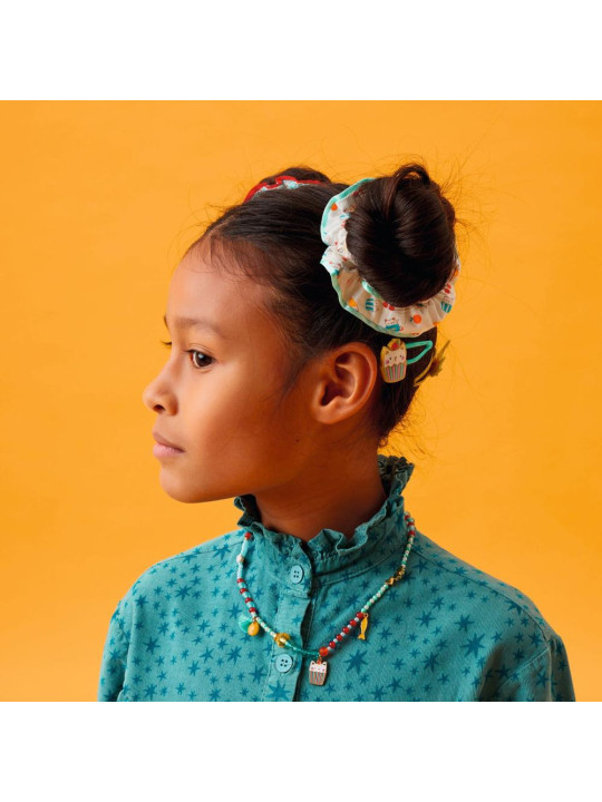 Gumka scrunchie EMMA - PLUME kpl. 6 szt. DD05747