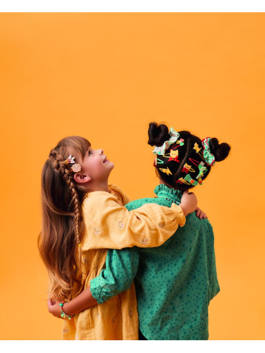 Gumka scrunchie EMMA - PLUME kpl. 6 szt. DD05747