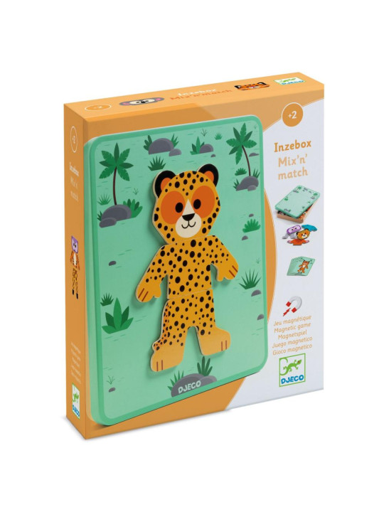 Magnetyczne puzzle Inzebox SAFARI DJ03070