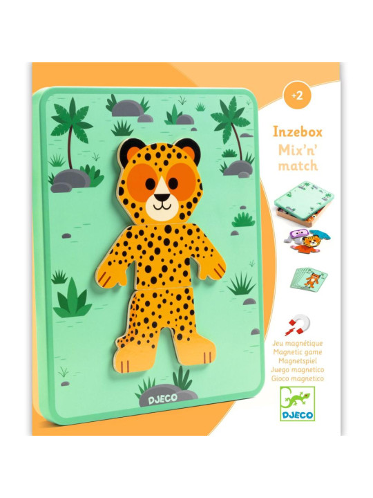Magnetyczne puzzle Inzebox SAFARI DJ03070
