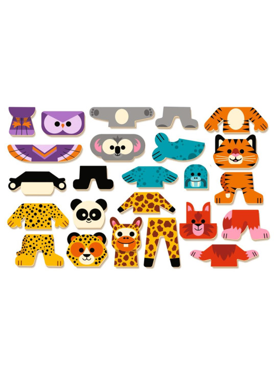 Magnetyczne puzzle Inzebox SAFARI DJ03070