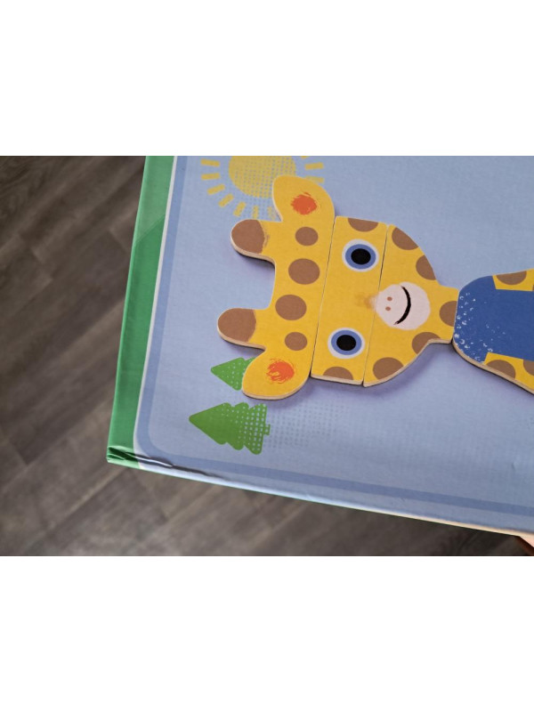 Magnetyczne puzzle Inzebox ZWIERZĘTA DJ03071