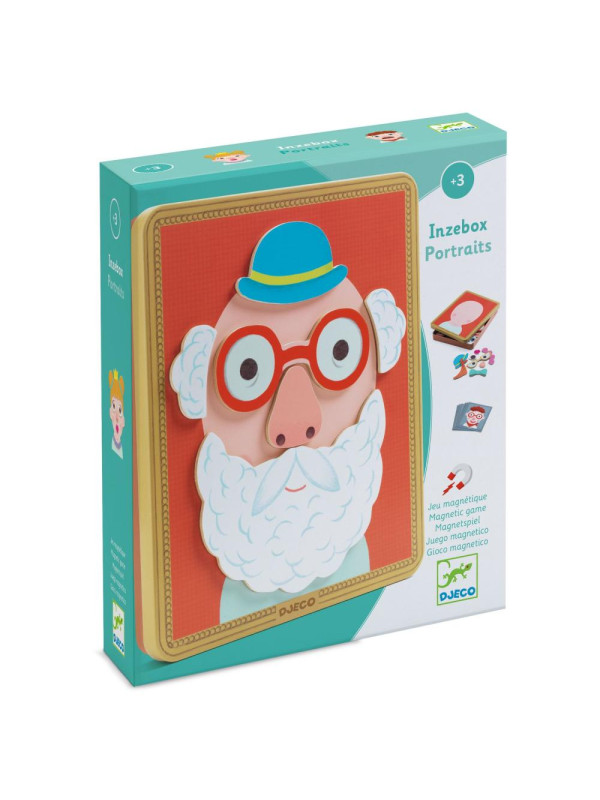 Magnetyczne puzzle Inzebox PORTRETY DJ03072