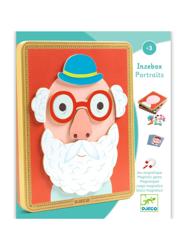 Magnetyczne puzzle Inzebox PORTRETY DJ03072