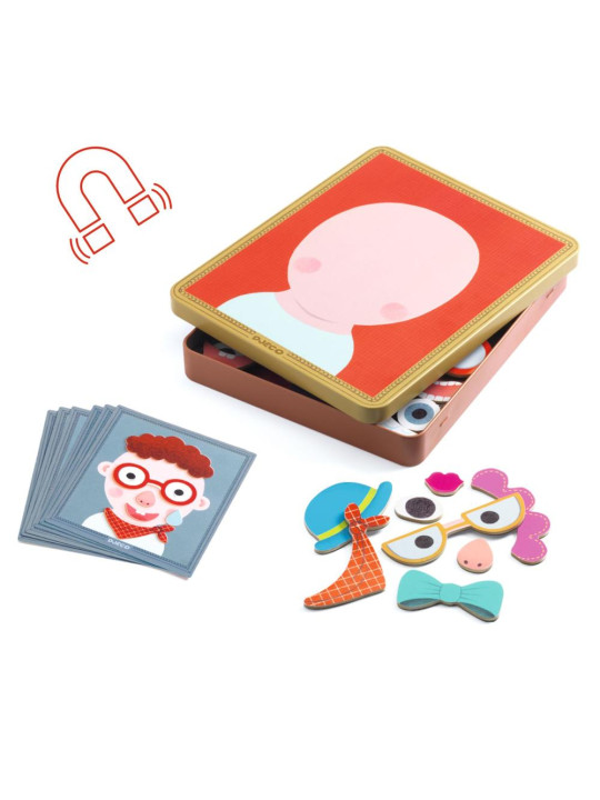 Magnetyczne puzzle Inzebox PORTRETY DJ03072